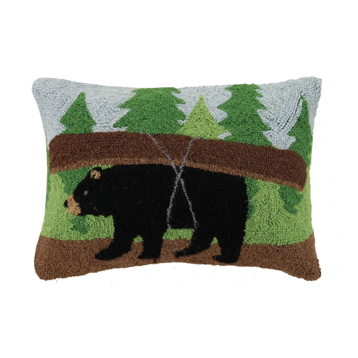 Canoe Bear Hook Pillow - The Pillow Shop