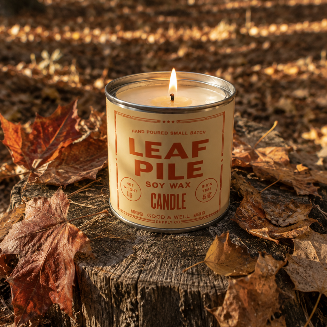 Leaf Pile Soy Candle