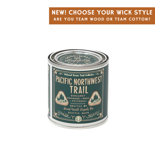 Pacific Northwest Scenic Trails Candle