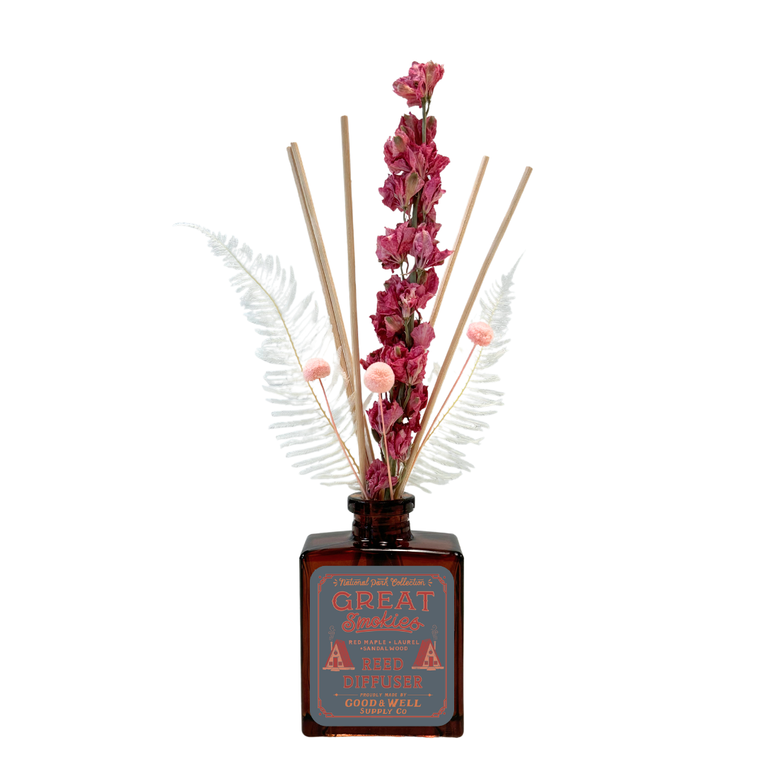 Great Smokies National Park Floral Reed Diffuser