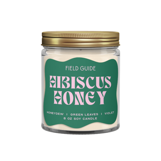 Hibiscus Honey Soy Candle