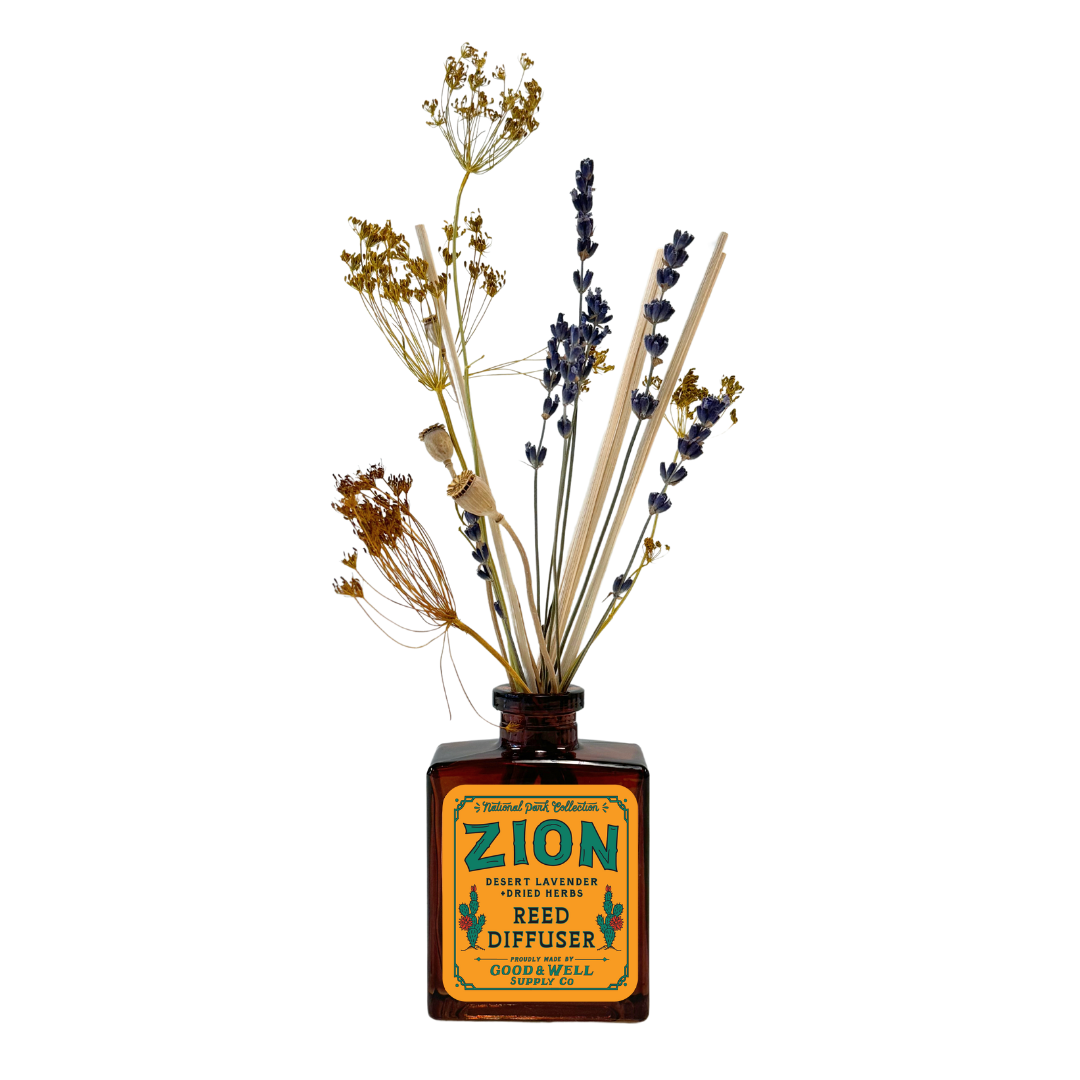 Zion National Park Floral Reed Diffuser