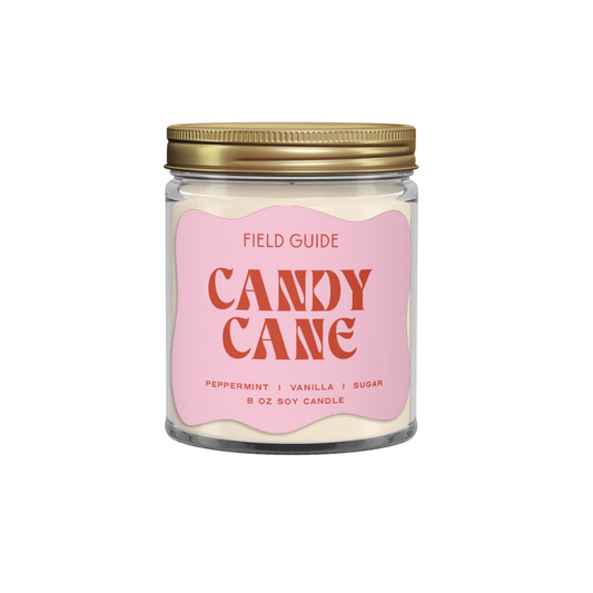 Candy Cane Candle