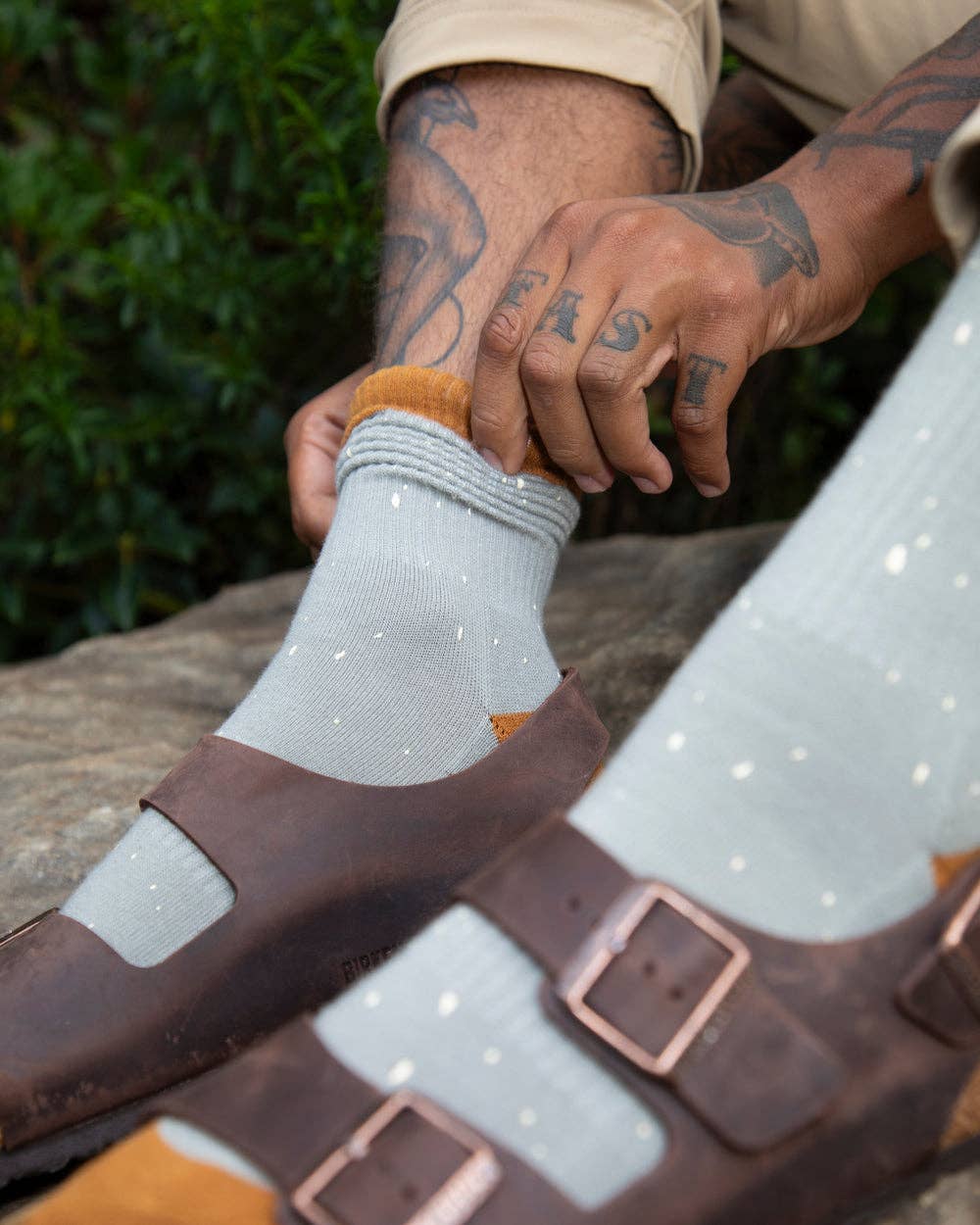 Pebble Sock - Athletic Grey