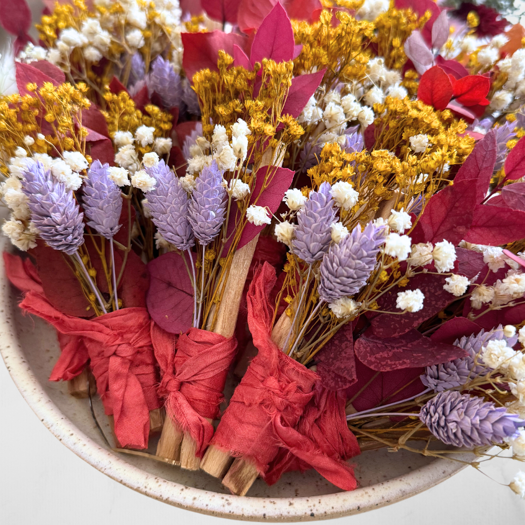 Autumn Palo Santo Floral Bundle