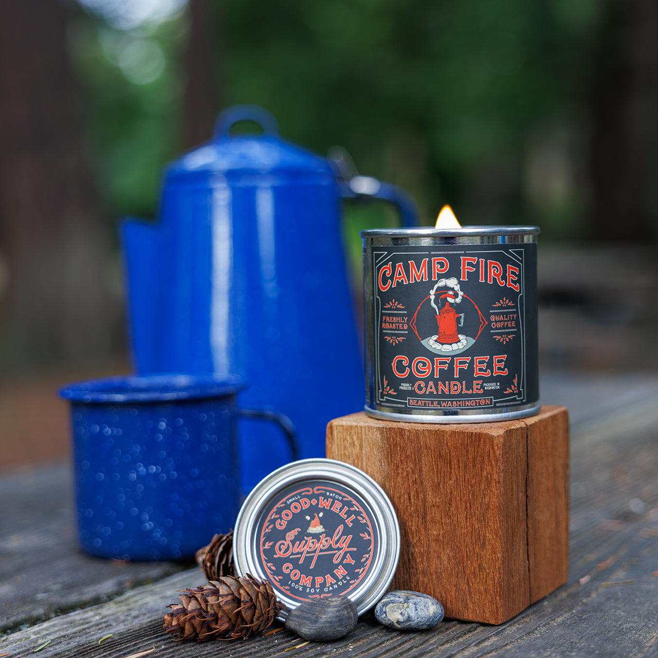 Choose Your Dented Campfire Coffee Candle