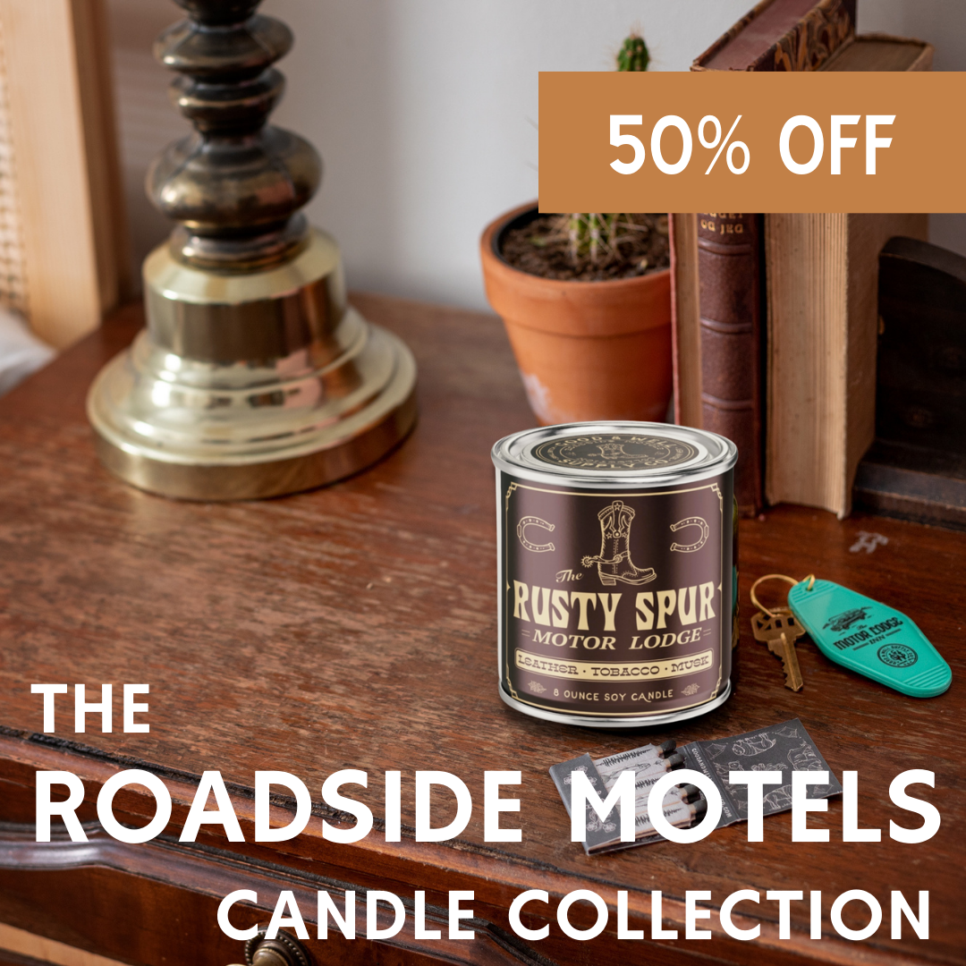 Roadside Motels Candles - IMPERFECT SALE