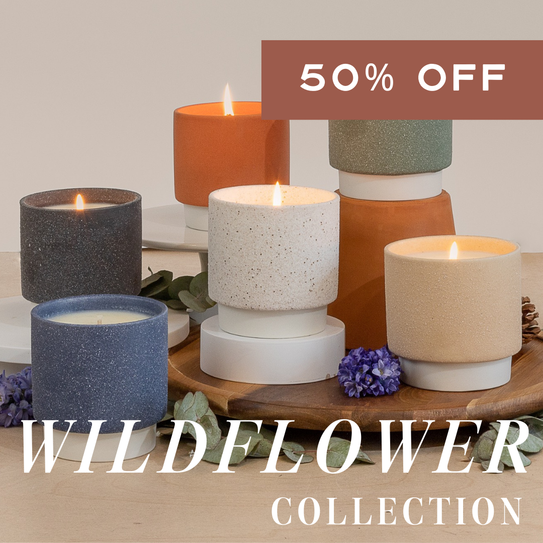 Wildflowers Candles - IMPERFECT SALE