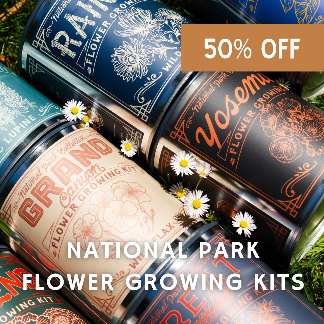 National Park Flower Growing Kits - DISCONTINUED SALE