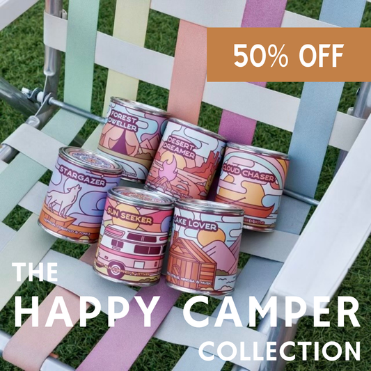 Happy Camper Candles - DISCONTINUED SALE