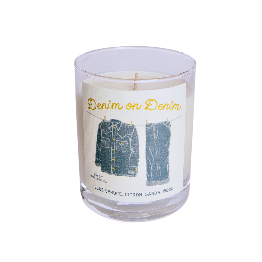 Denim on Denim Wild West Candle