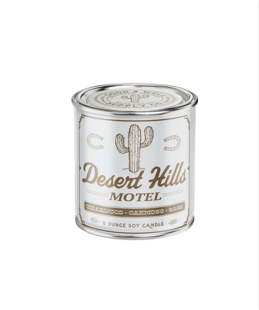 Desert Hills Motel Candle