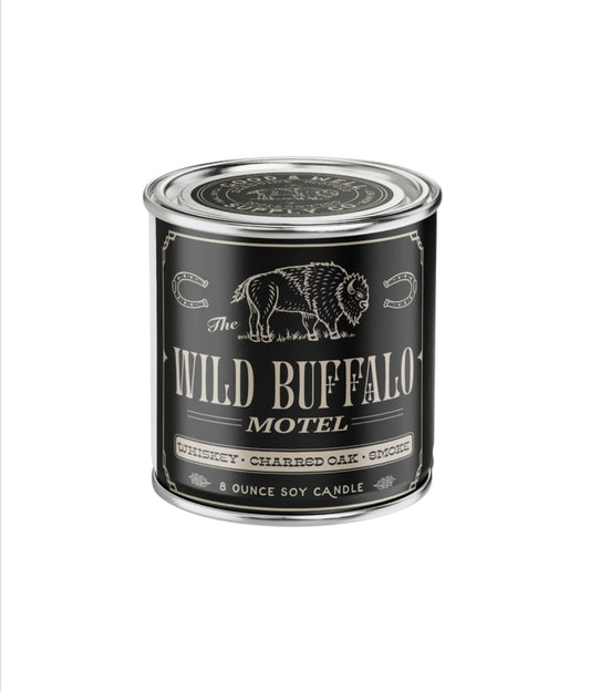 Wild Buffalo Motel Candle