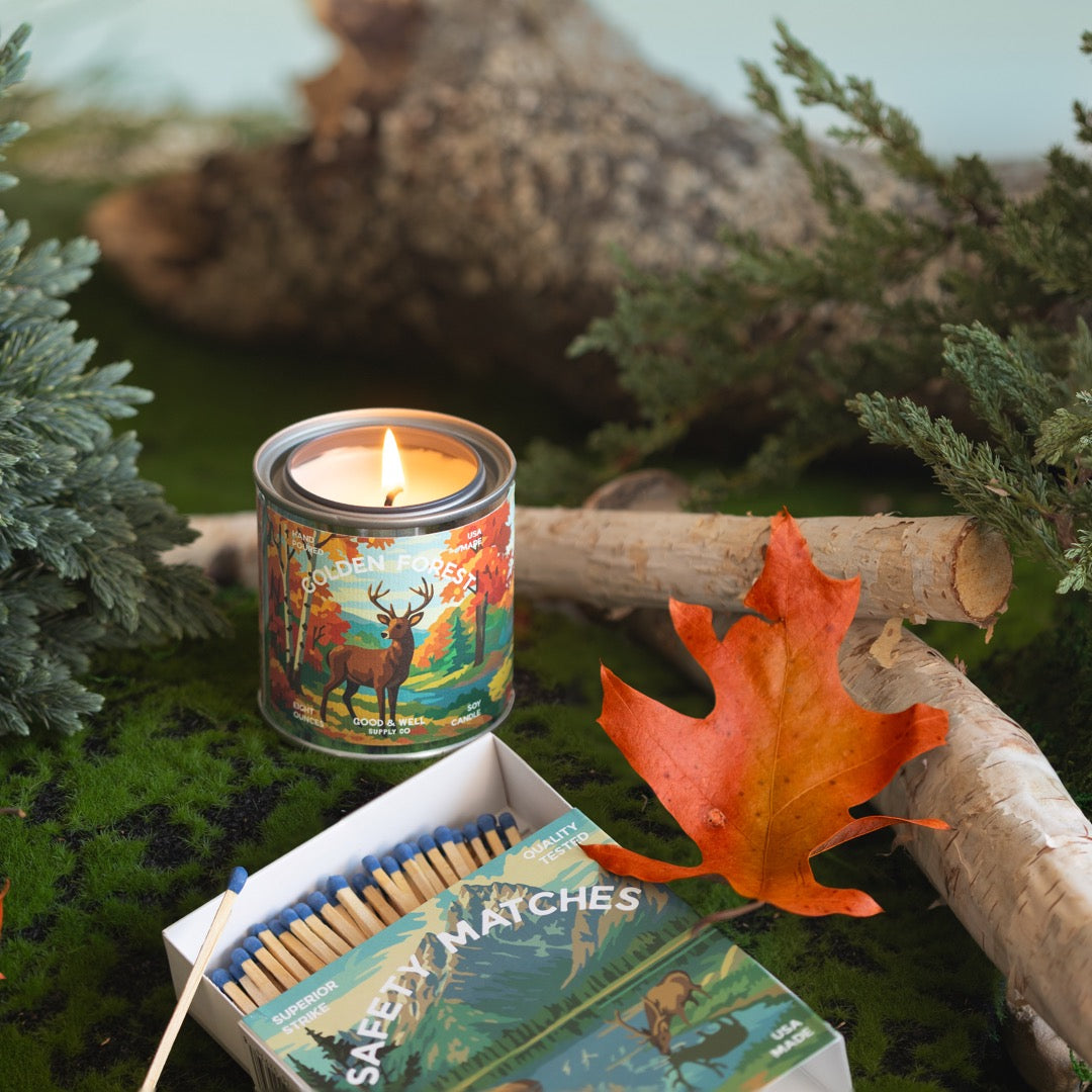 Golden Forest Soy Candle