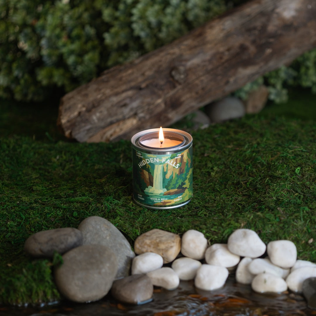 Hidden Falls Half Pint Candle