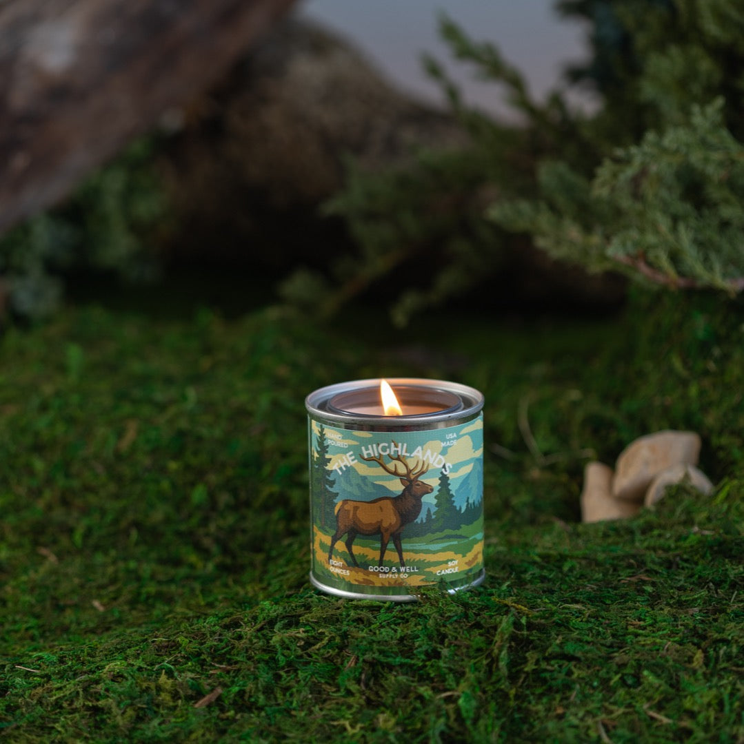The Highlands Half Pint Candle