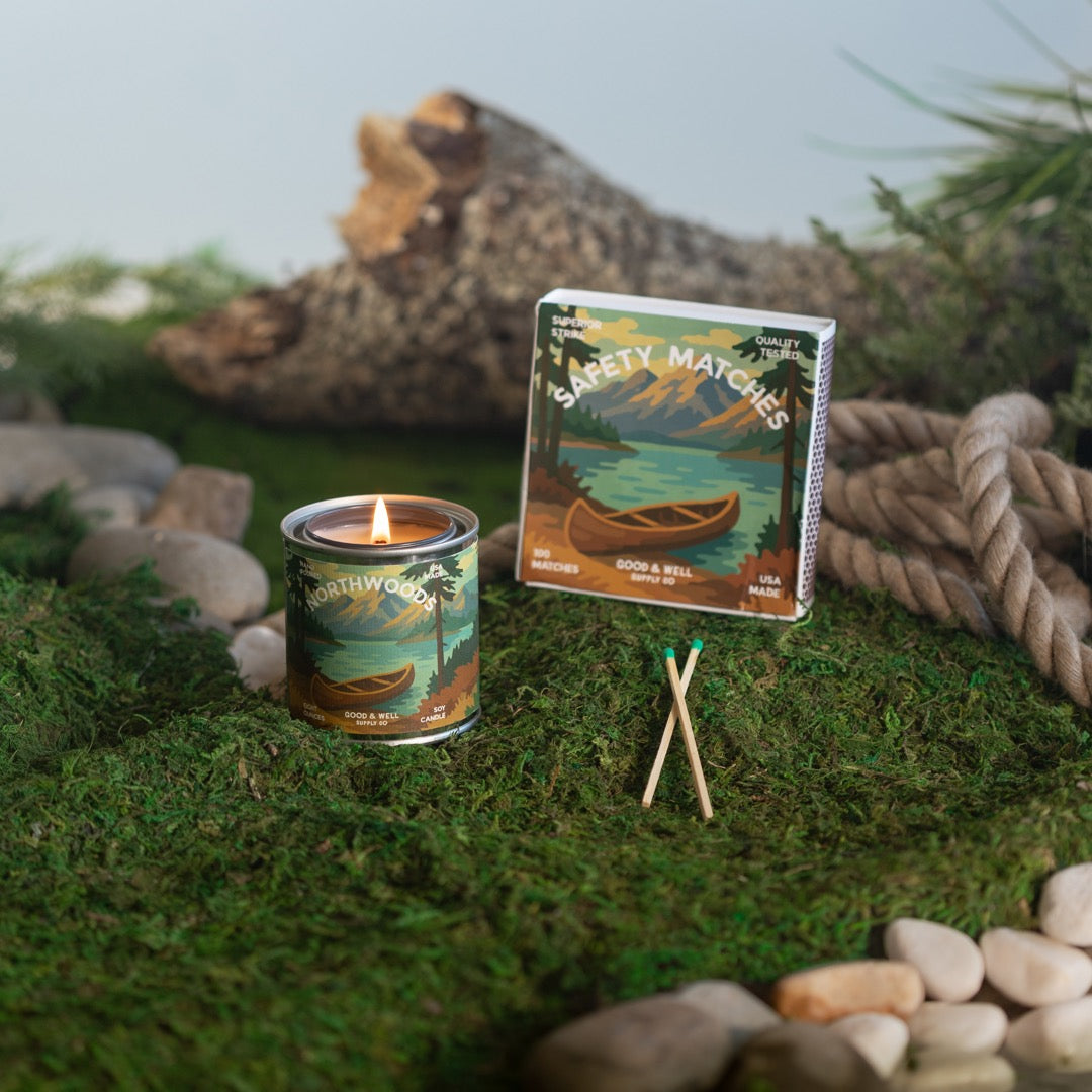 Northwoods Half Pint Candle