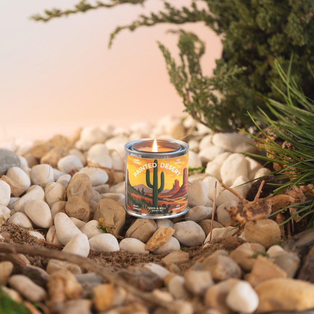 Painted Desert Half Pint Candle
