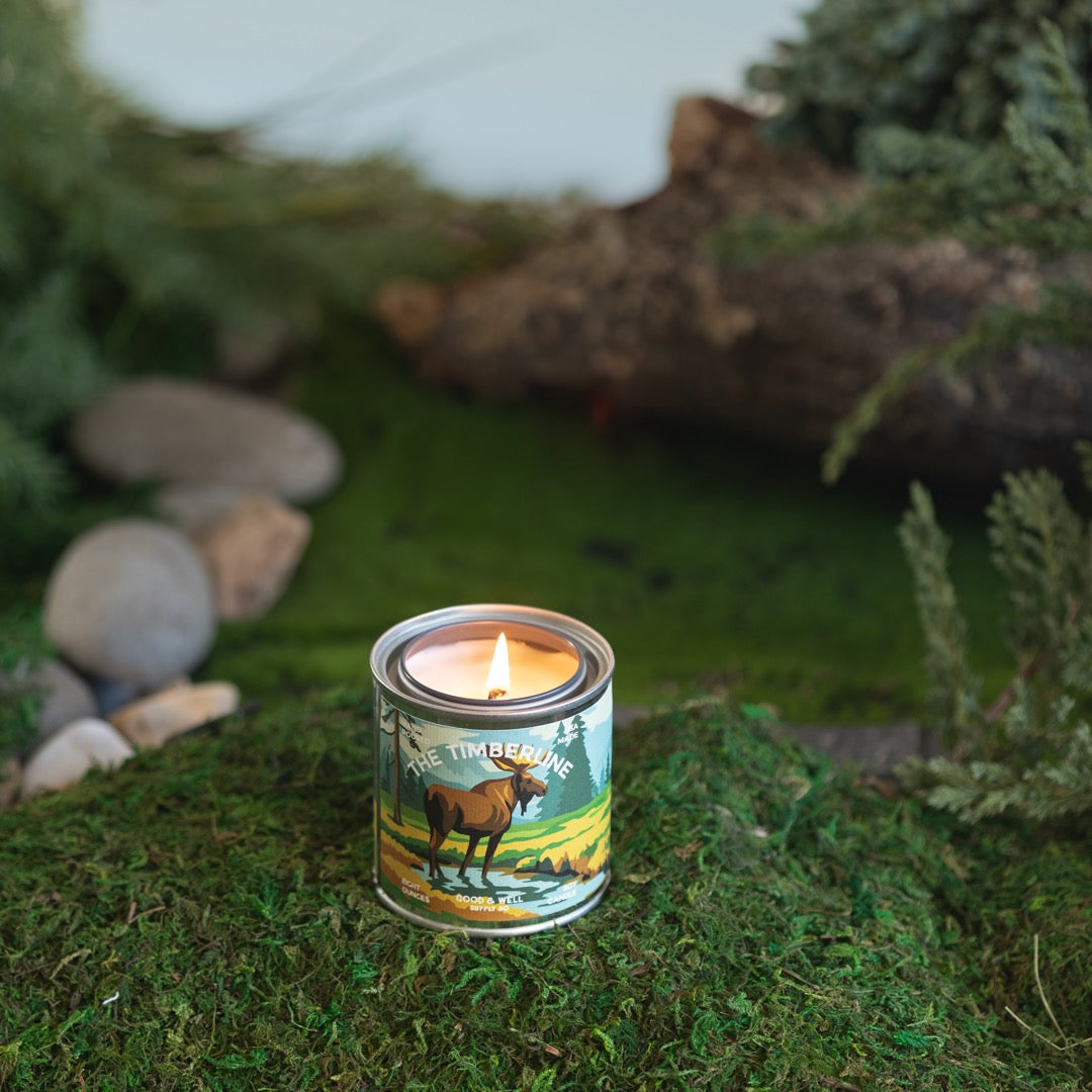 The Timberline Half Pint Candle