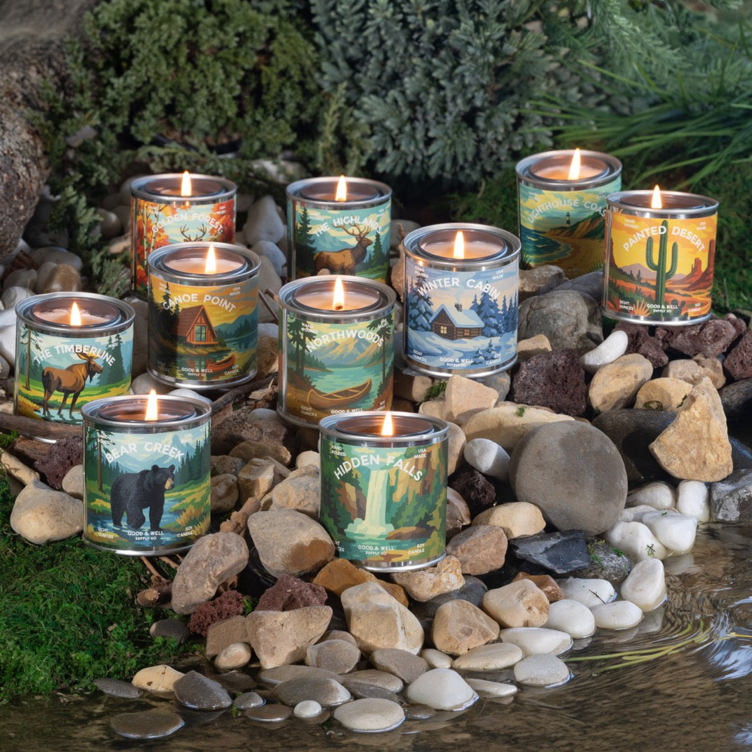 The Timberline Half Pint Candle