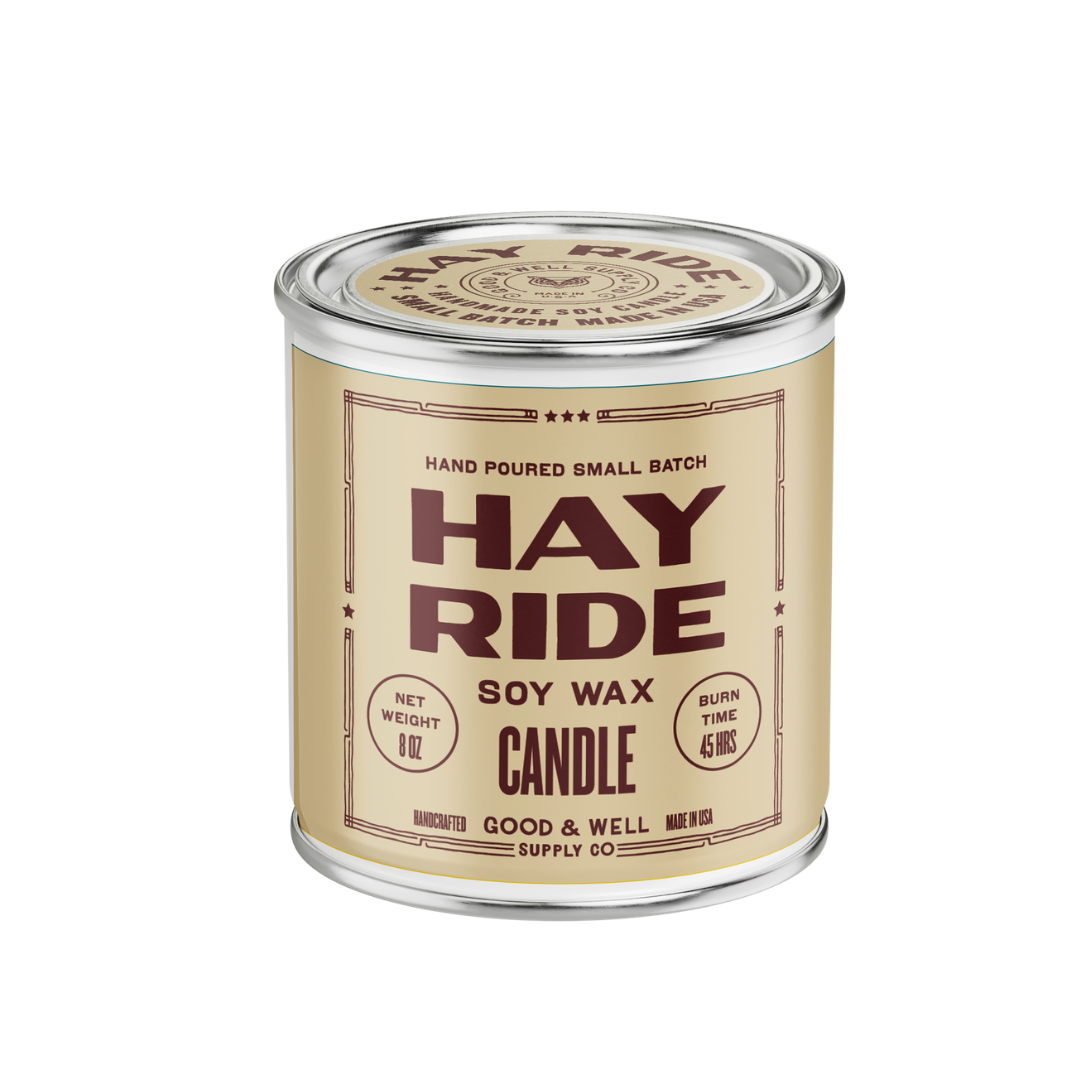 Hay Ride Soy Candle