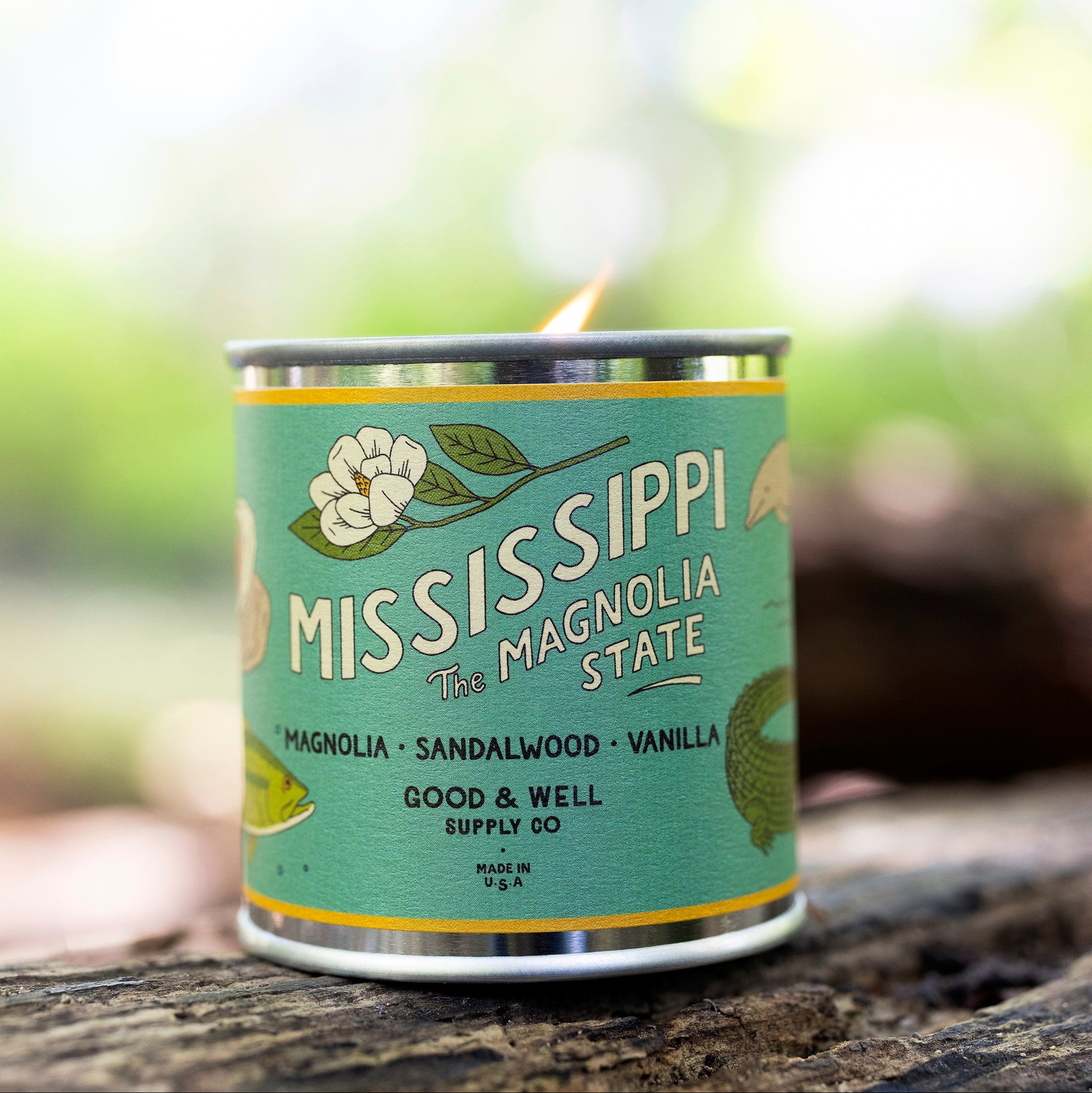 Good & Well Supply Co. Mississippi State Candle - Thumbnail 3
