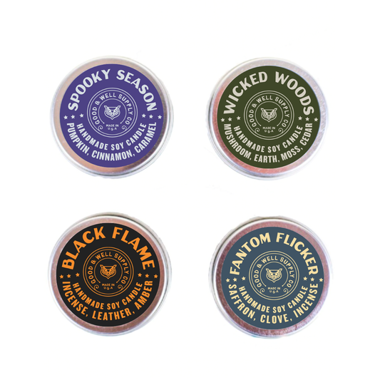 Spooky Season Candle Sampler Set
