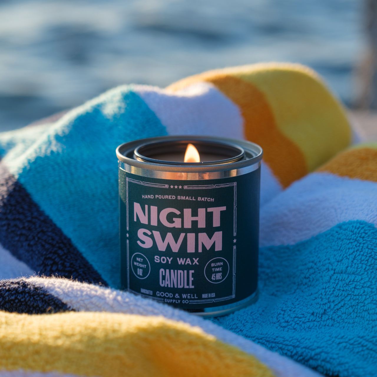 Night Swim Happy Place Candle