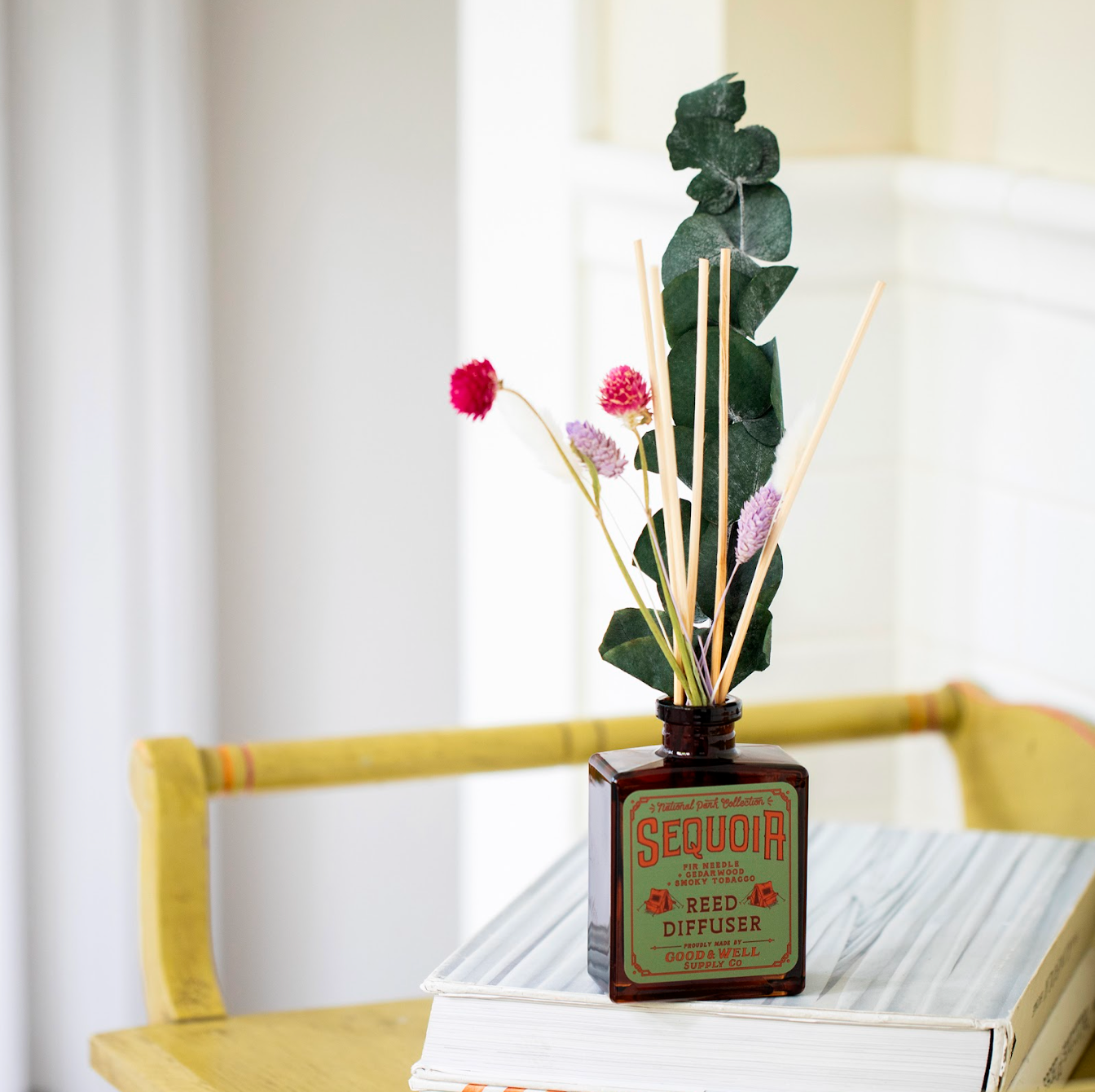 Sequoia National Park Floral Reed Diffuser