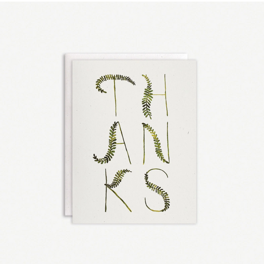 Fronds Thank You Cards Boxed Set