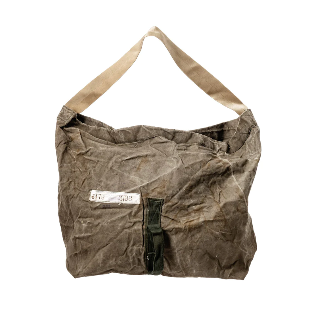 Vintage Tent Fabric Shoulder Bag