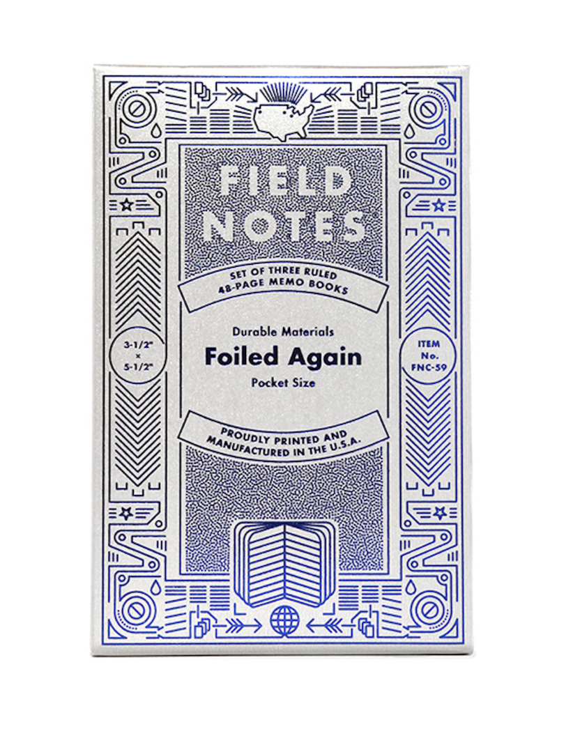 Foiled Again Memo Book Set