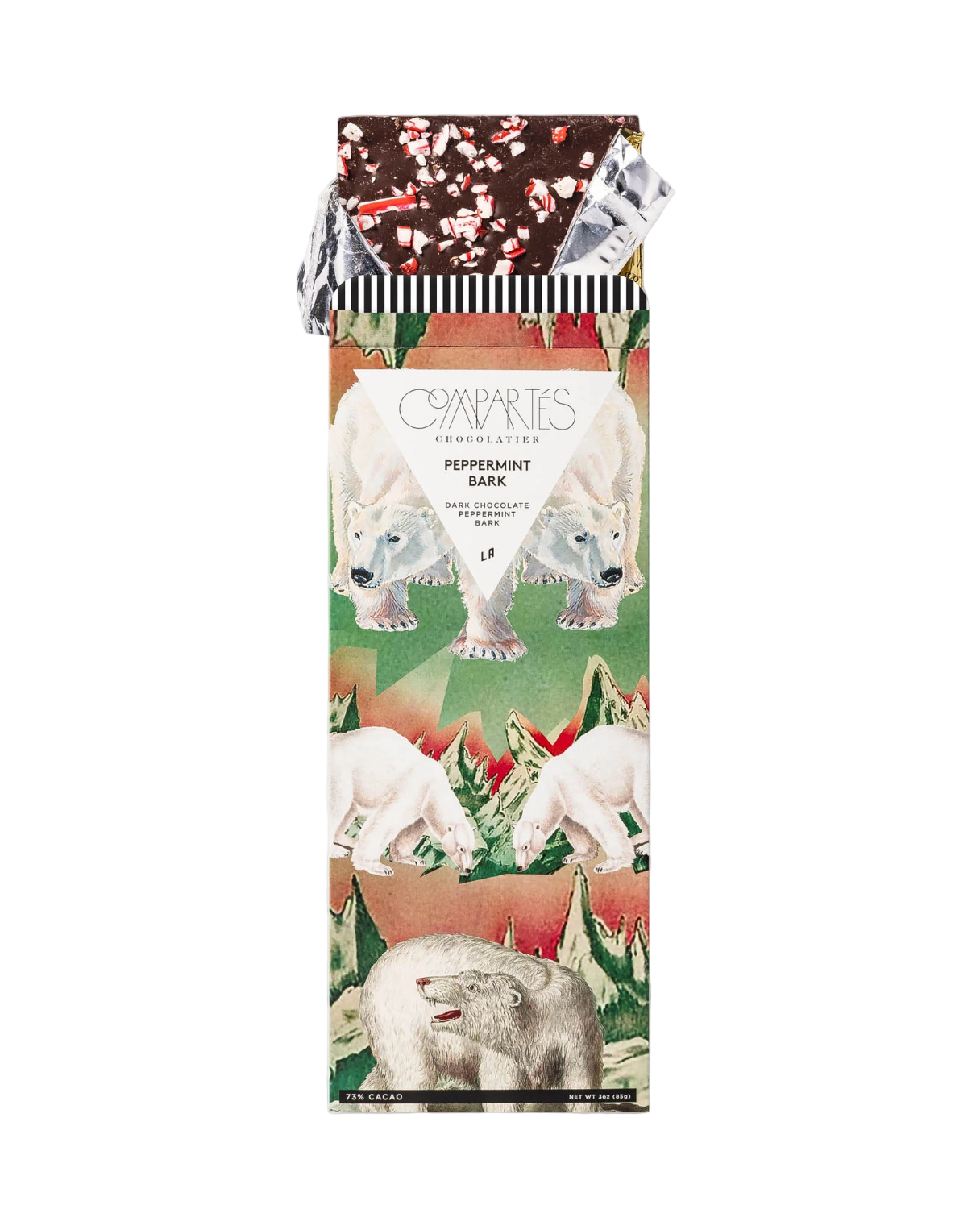 Peppermint Bark Chocolate Bar