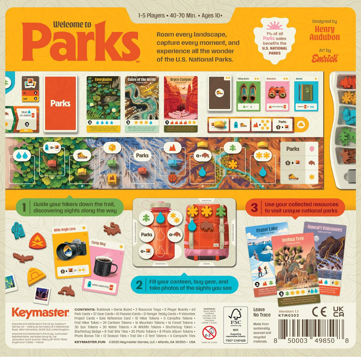 Parks Board Game