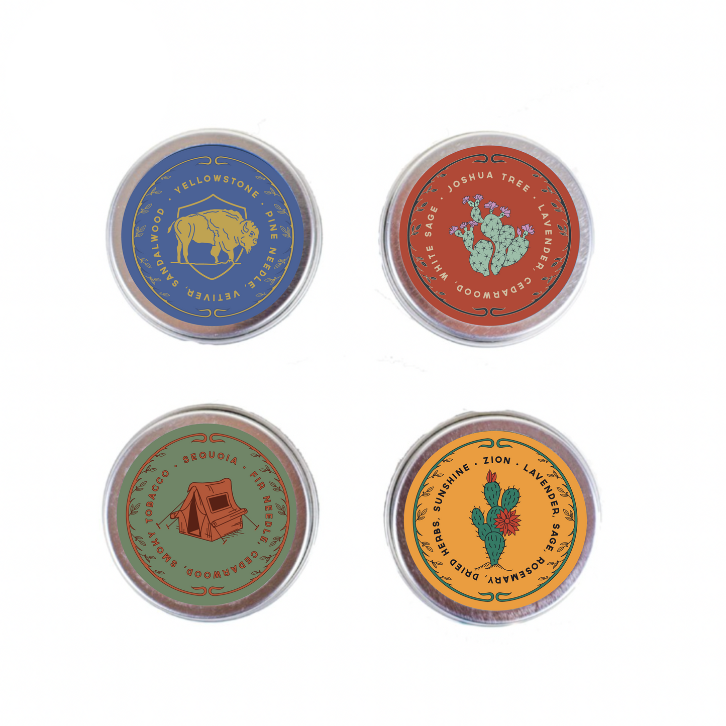 National Park Candle Sampler Set + Free Half Pint