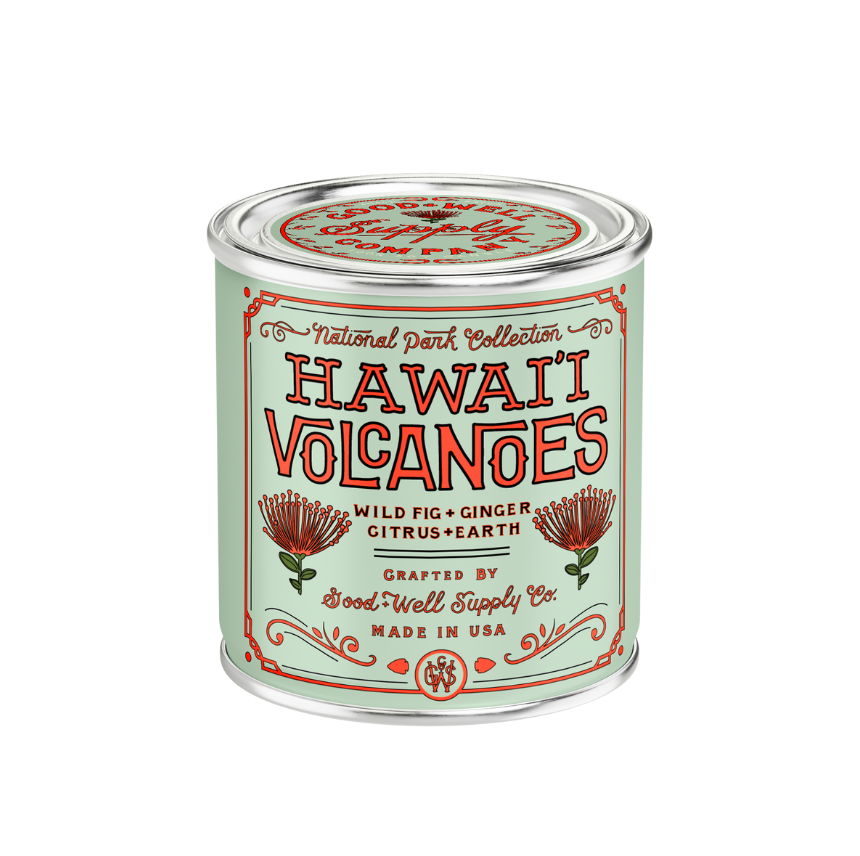 Hawai'i Volcanoes National Park Candle – Good & Well Supply Co.