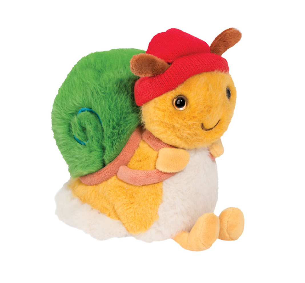 Brandon Backpacker Snail Stuffed Animal