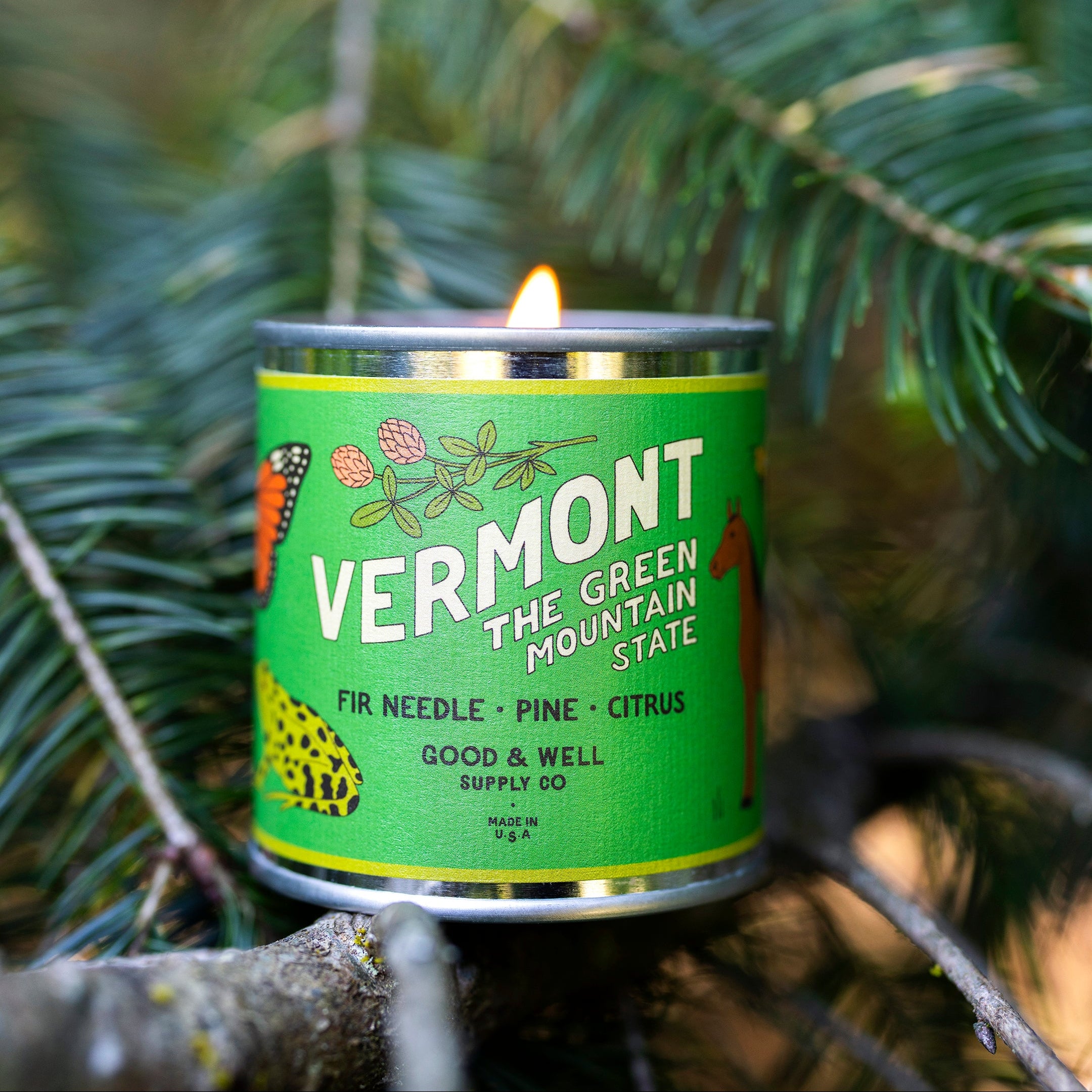 Vermont State Candle - Thumbnail 5