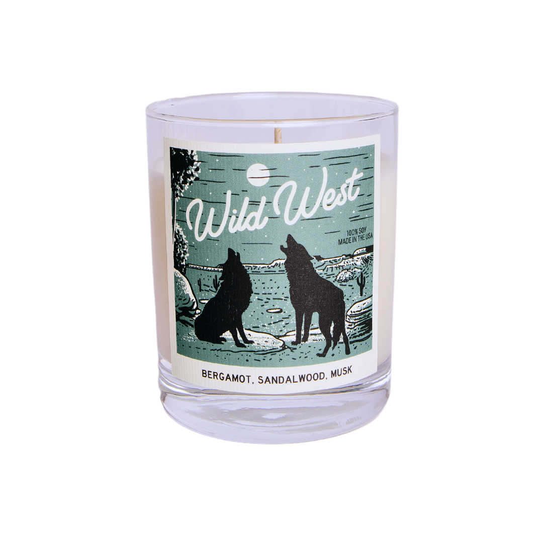 Wild West Candle