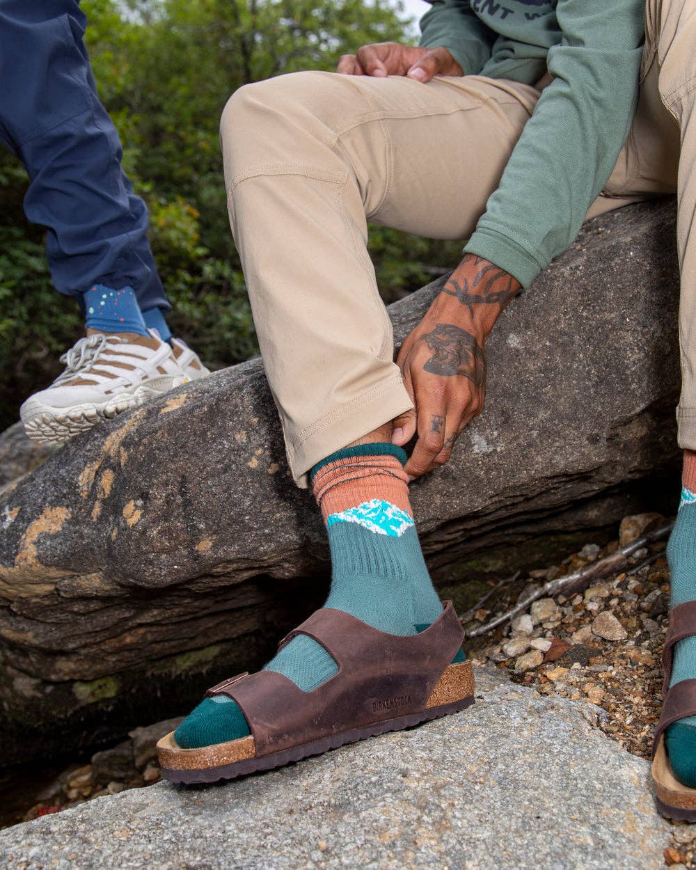 Hemlock Alpine Sunrise Sock
