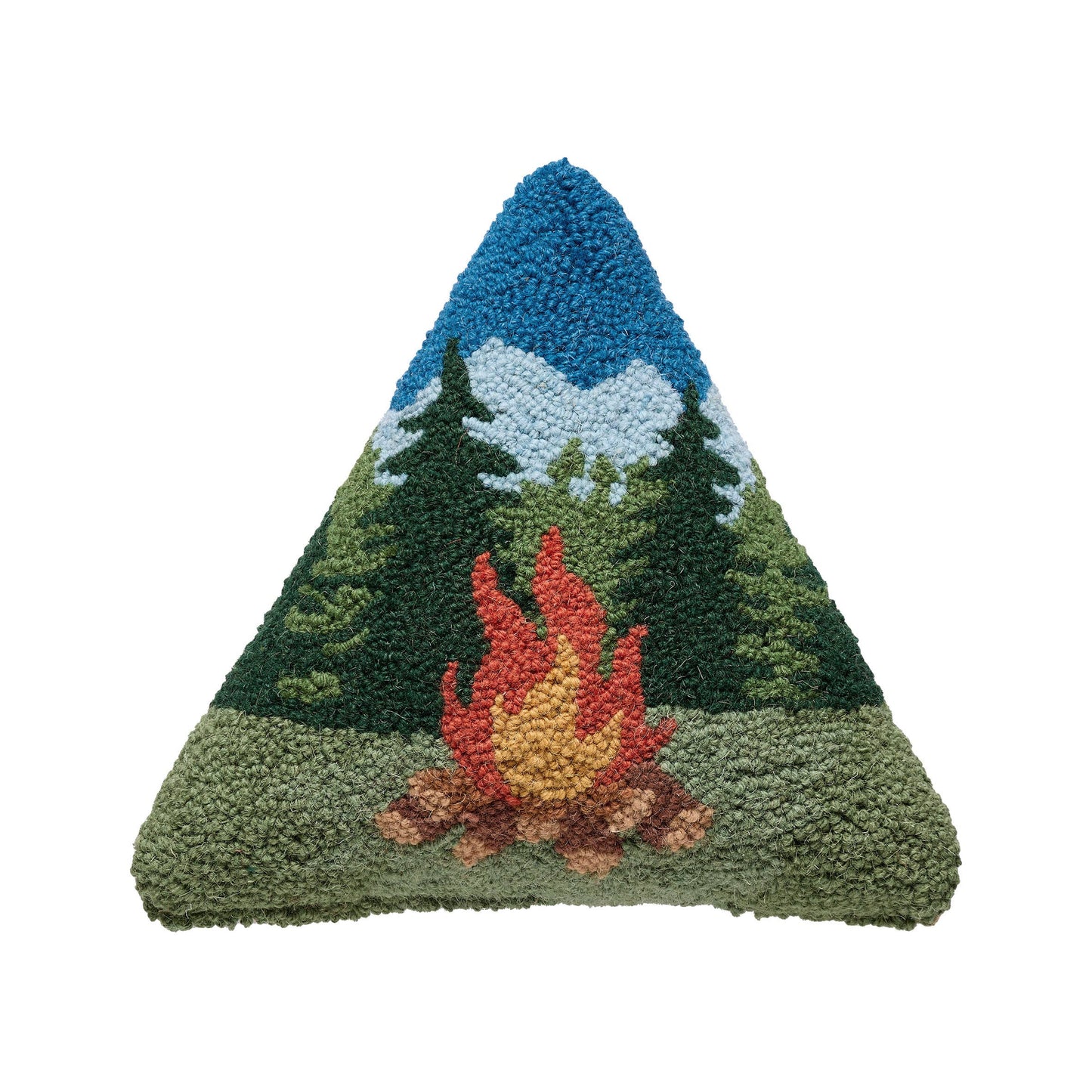 Campfire Shaped Hook Pillow