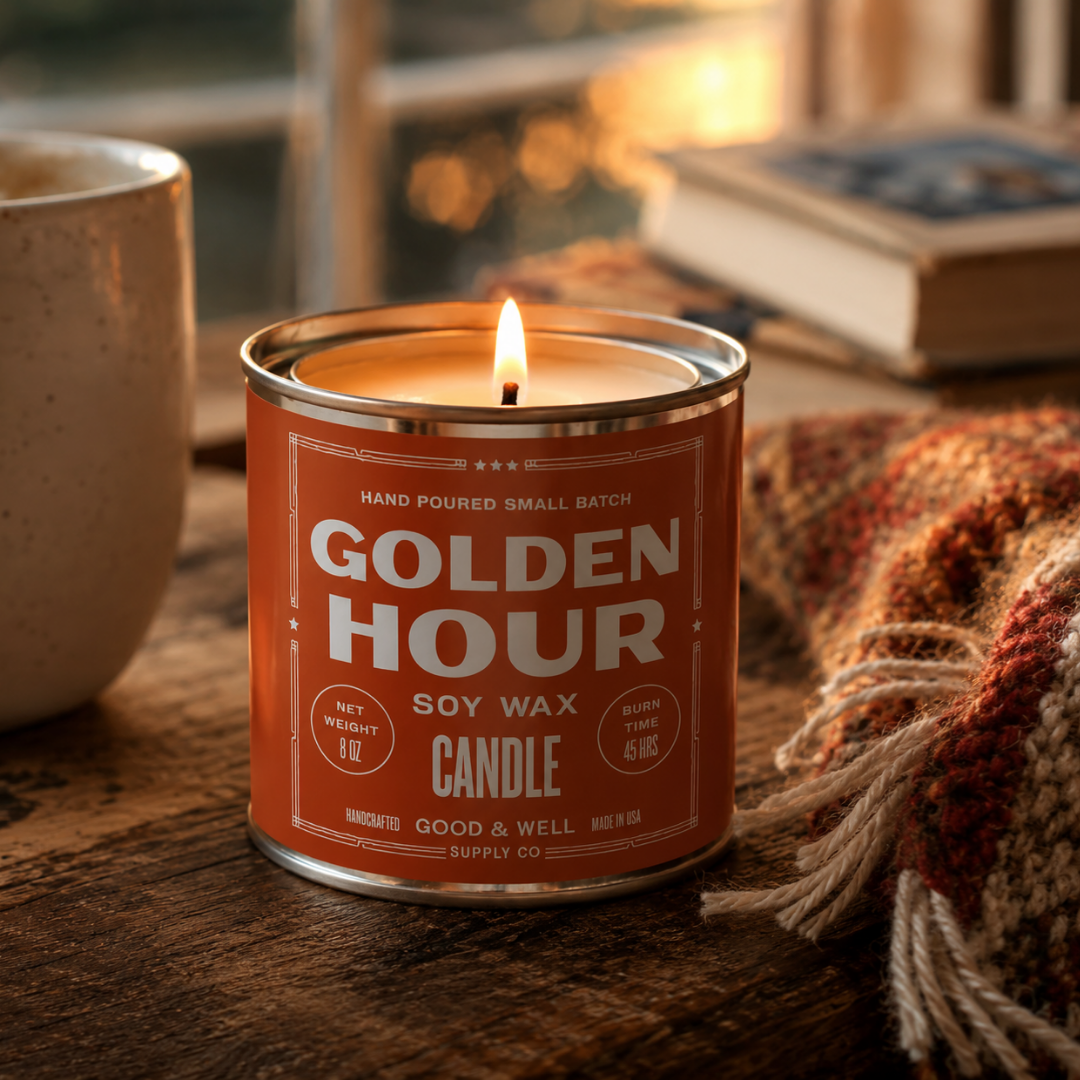 Golden Hour Soy Candle