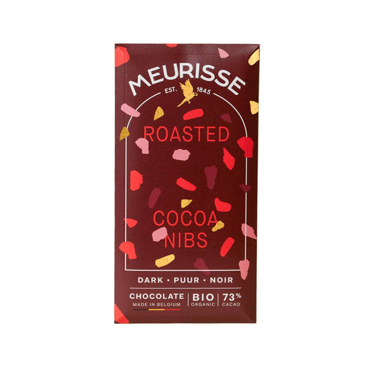 Cacao Nibs Dark Chocolate 73% Bar