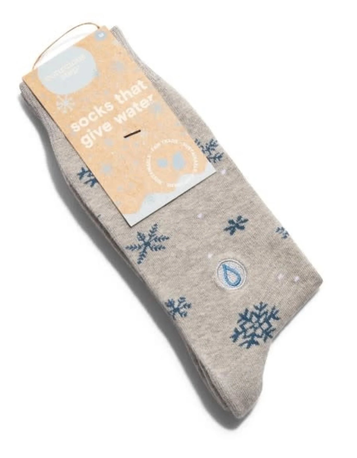 Snowflake Socks that Give Water