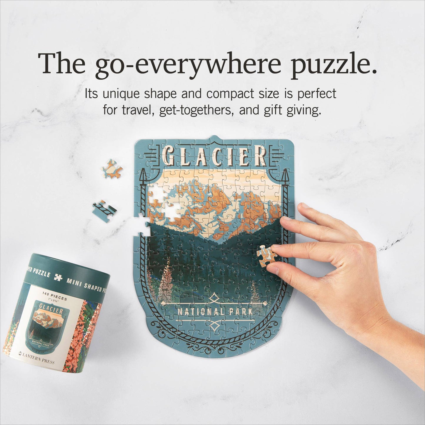 Glacier National Parks Mini Puzzle