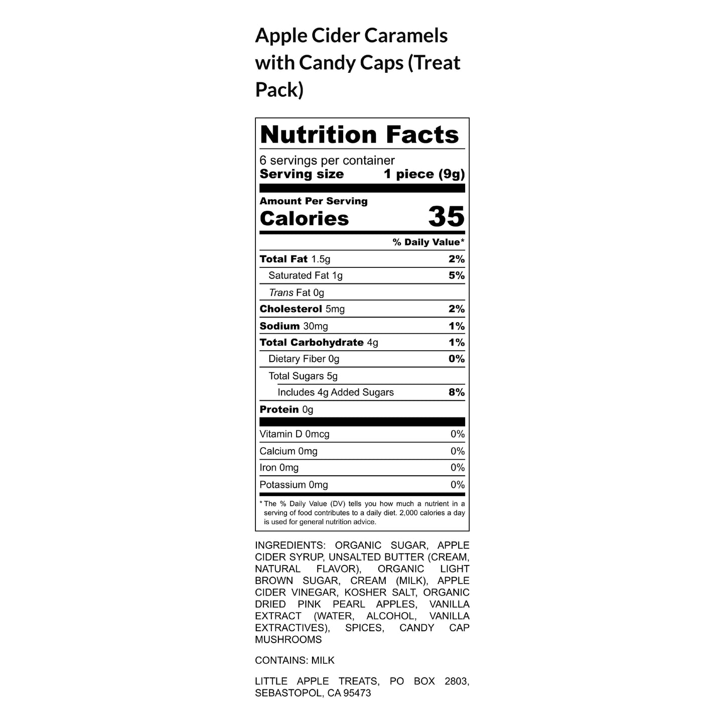 Apple Cider Caramels