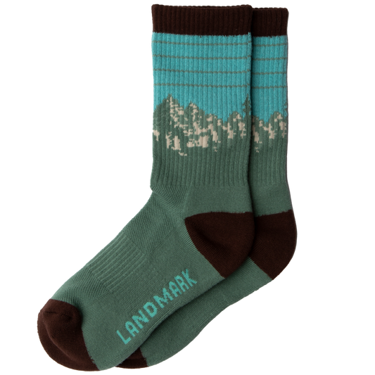 Alpine Summit Sock: Evergreen