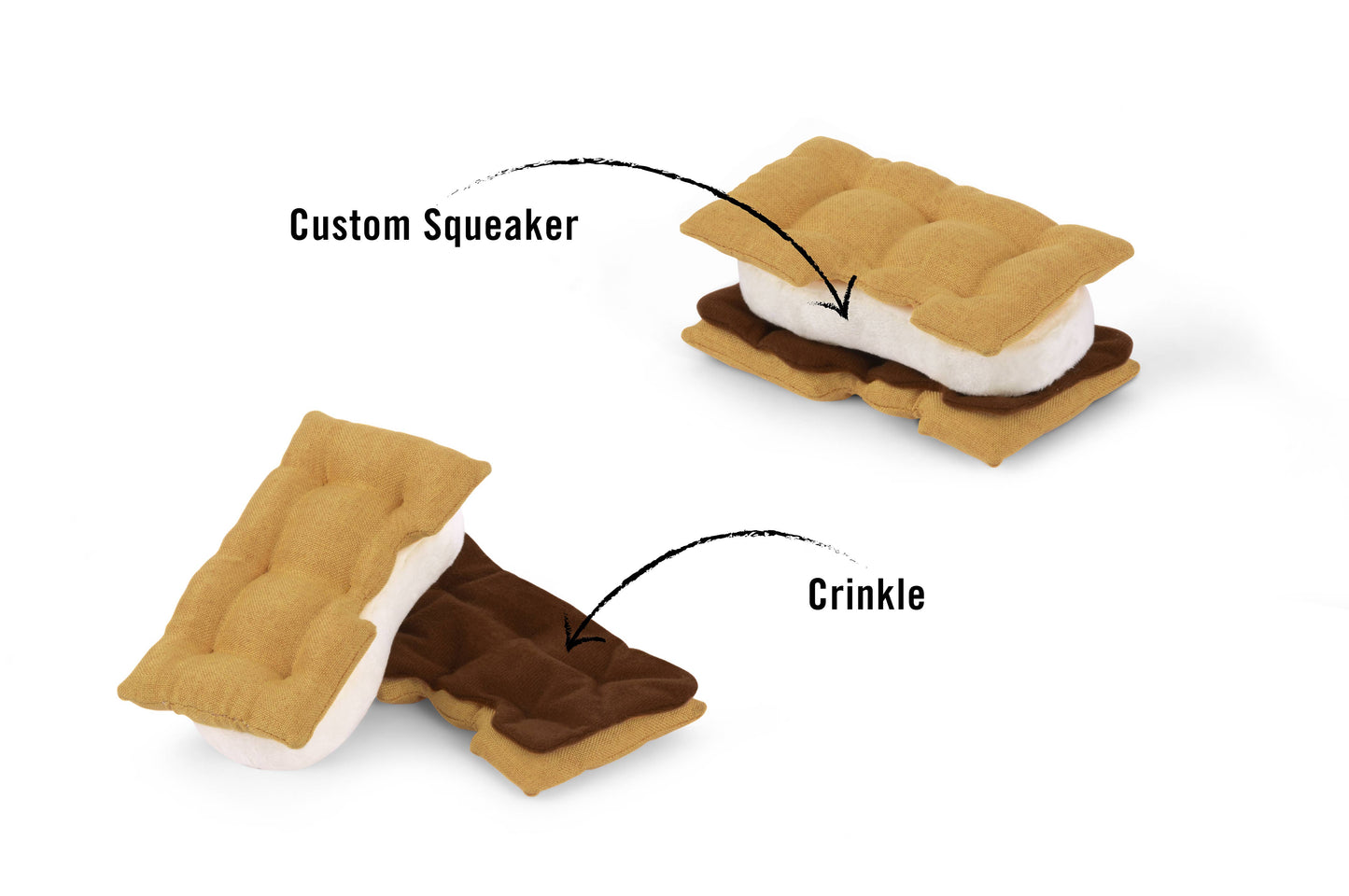 S’mores Dog Toy