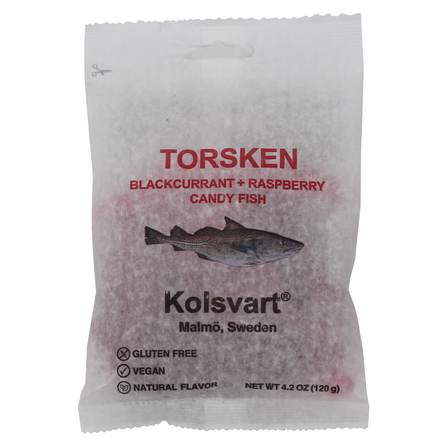 Raspberry and Blackcurrant Swedish Fish