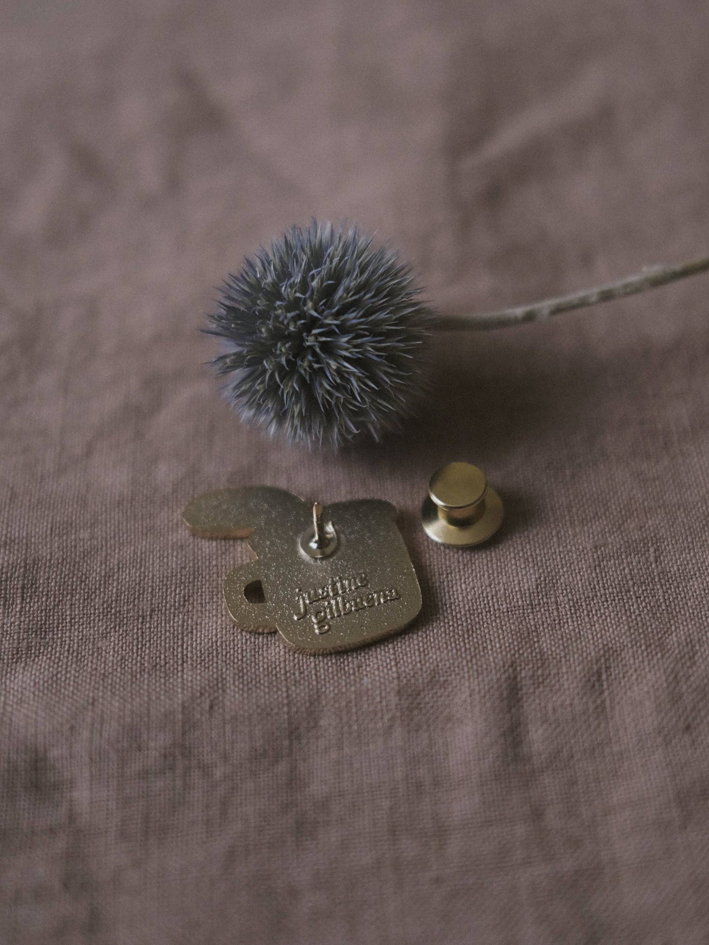 Mushroom Mug Enamel Pin